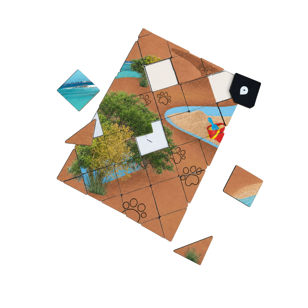 Beach Road A4 puzzle thumbnail